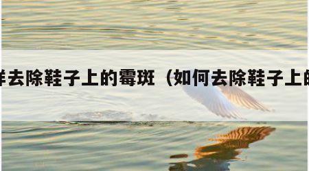 怎样去除鞋子上的霉斑（如何去除鞋子上的霉斑）