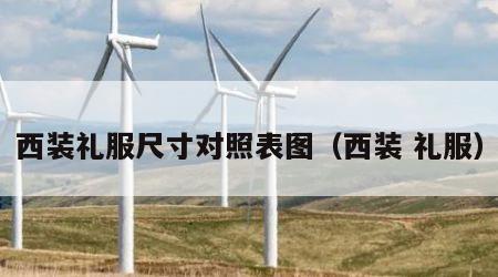 西装礼服尺寸对照表图（西装 礼服）