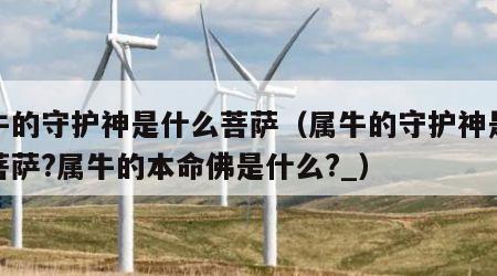 属牛的守护神是什么菩萨（属牛的守护神是什么菩萨?属牛的本命佛是什么?_）