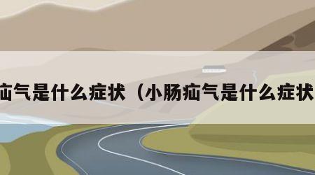 疝气是什么症状（小肠疝气是什么症状）