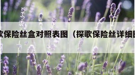 探歌保险丝盒对照表图（探歌保险丝详细图解）