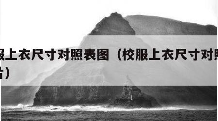 校服上衣尺寸对照表图（校服上衣尺寸对照表图片）