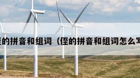 侄的拼音和组词（侄的拼音和组词怎么写）