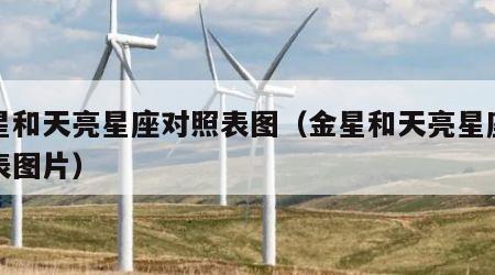 金星和天亮星座对照表图（金星和天亮星座对照表图片）