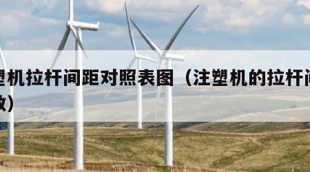 注塑机拉杆间距对照表图（注塑机的拉杆间距参数）