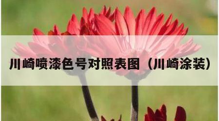 川崎喷漆色号对照表图（川崎涂装）