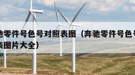 奔驰零件号色号对照表图（奔驰零件号色号对照表图片大全）