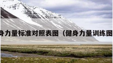 健身力量标准对照表图（健身力量训练图片）
