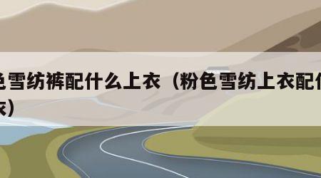 粉色雪纺裤配什么上衣（粉色雪纺上衣配什么下衣）