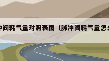 脉冲阀耗气量对照表图（脉冲阀耗气量怎么算）