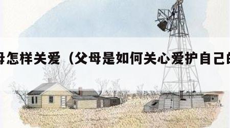 父母怎样关爱（父母是如何关心爱护自己的作文）