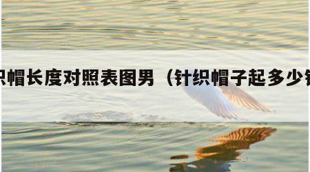 针织帽长度对照表图男（针织帽子起多少针合适）