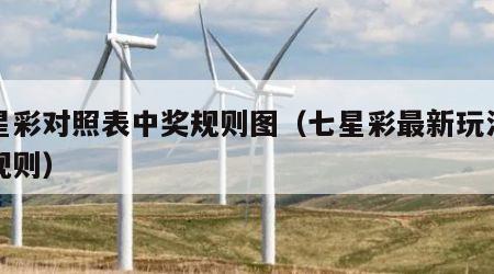 七星彩对照表中奖规则图（七星彩最新玩法中奖规则）
