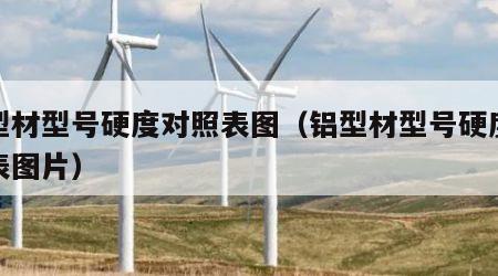 铝型材型号硬度对照表图（铝型材型号硬度对照表图片）