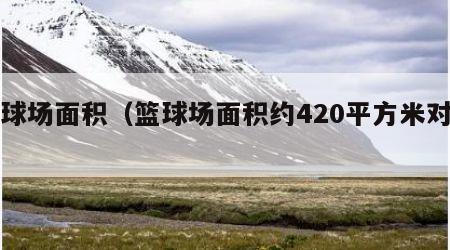 篮球场面积（篮球场面积约420平方米对吗）