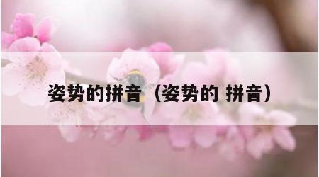姿势的拼音（姿势的 拼音）
