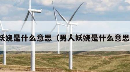 妖娆是什么意思（男人妖娆是什么意思）