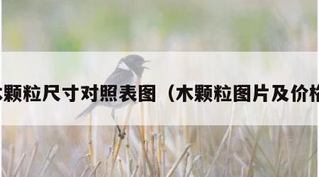 木颗粒尺寸对照表图（木颗粒图片及价格）