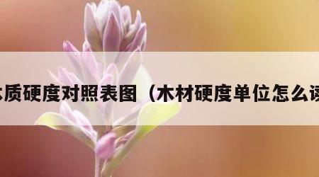 木质硬度对照表图（木材硬度单位怎么读）