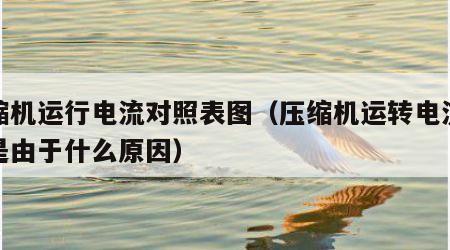压缩机运行电流对照表图（压缩机运转电流过高是由于什么原因）