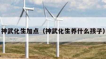 神武化生加点（神武化生养什么孩子）