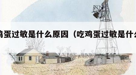 吃鸡蛋过敏是什么原因（吃鸡蛋过敏是什么样子）