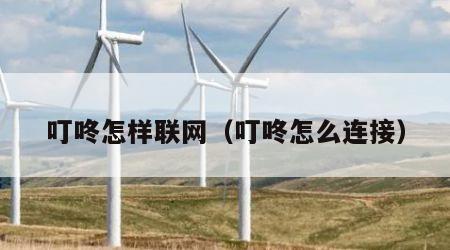 叮咚怎样联网（叮咚怎么连接）