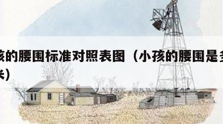 小孩的腰围标准对照表图（小孩的腰围是多少厘米）