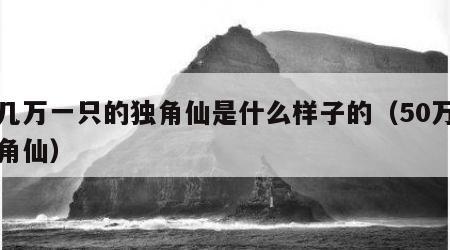 十几万一只的独角仙是什么样子的（50万的独角仙）