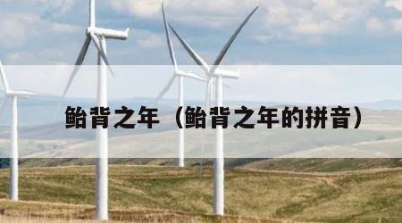 　鲐背之年（鲐背之年的拼音）
