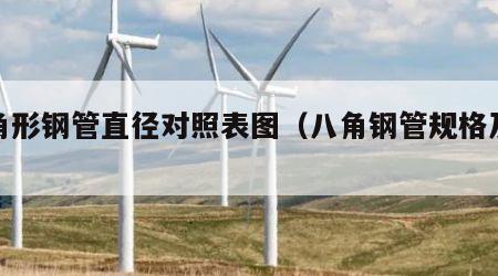 八角形钢管直径对照表图（八角钢管规格及重量）