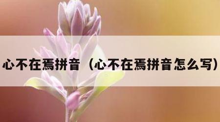 心不在焉拼音（心不在焉拼音怎么写）