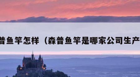 森普鱼竿怎样（森普鱼竿是哪家公司生产的）