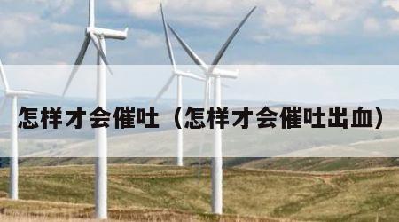 怎样才会催吐（怎样才会催吐出血）