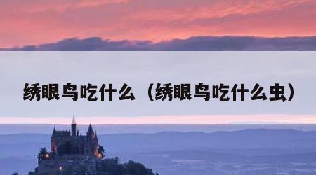 绣眼鸟吃什么（绣眼鸟吃什么虫）