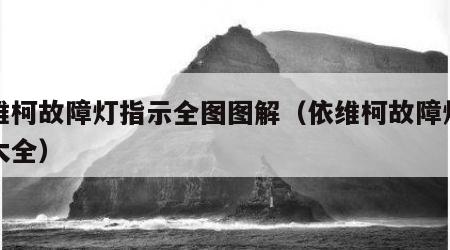 依维柯故障灯指示全图图解（依维柯故障灯图解大全）